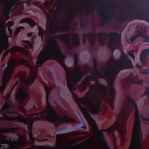 100cm, 100cm, oil on canvas